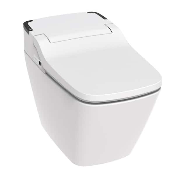 VOVO Stylement Tankless Smart Bidet Toilet Square in White, UV LED, Auto Open, Auto Flush, Heated Seat, Made in Korea