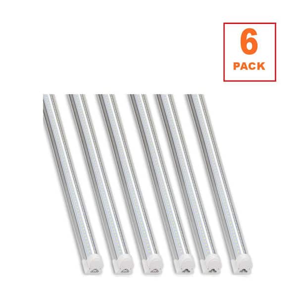 らいらいShop 6ft 60-Watt T8 LED Shop Light, 8500LM 5000K Daylight Linkable