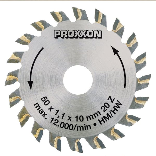 Proxxon 20-Teeth Tungsten Tipped Saw Blade for KS 115