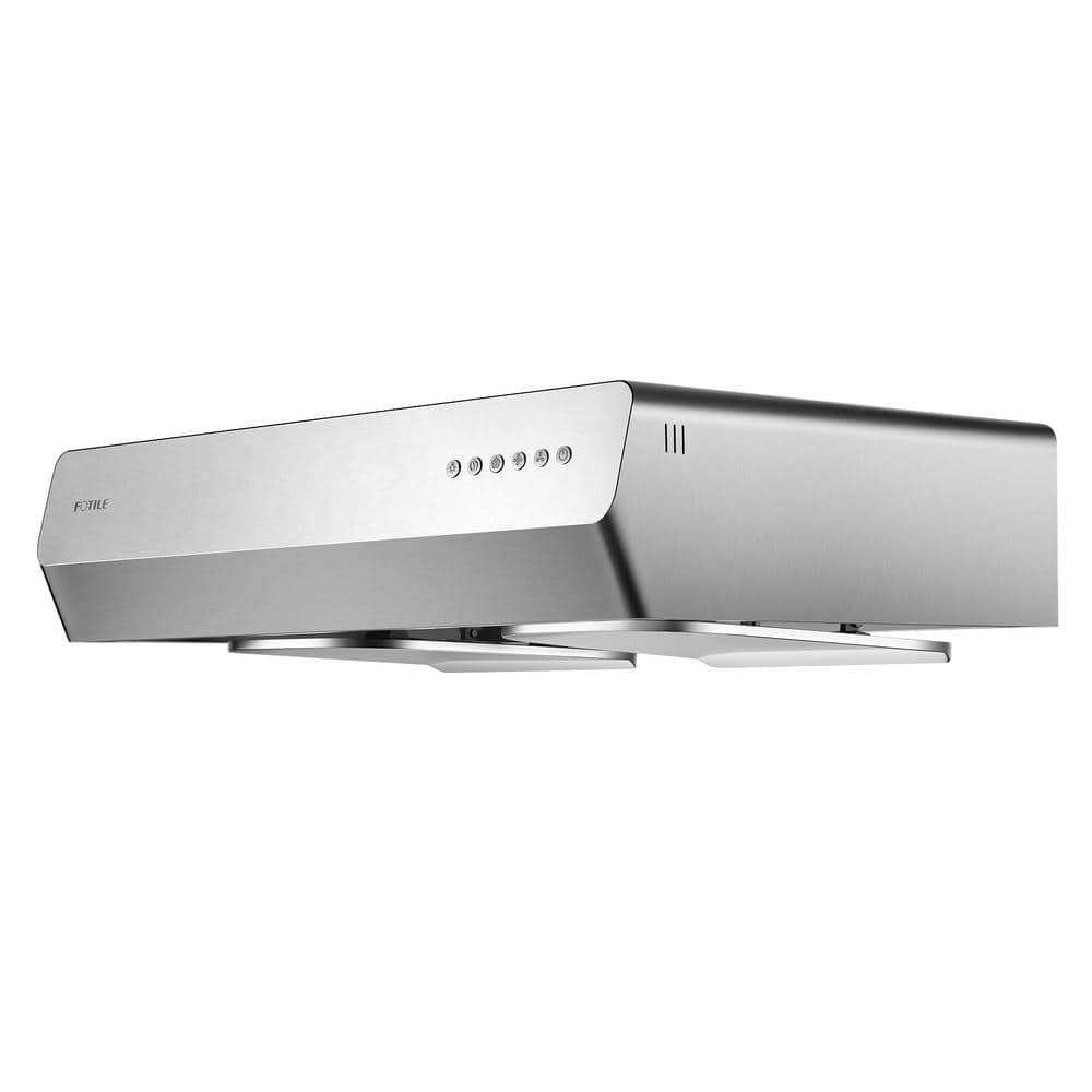 Slim Stainless Steel Convertible Under Cabinet Range Hood