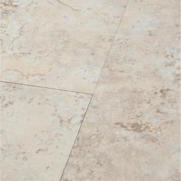 TrafficMASTER Brown/Travertine 24 in. x 24 in. x 0.47 in. Wood All