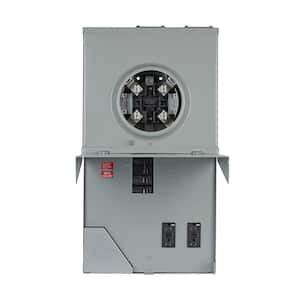 100 Amp 4-Space 8-Circuit Main Breaker Overhead/Underground Metered Temporary Power Panel