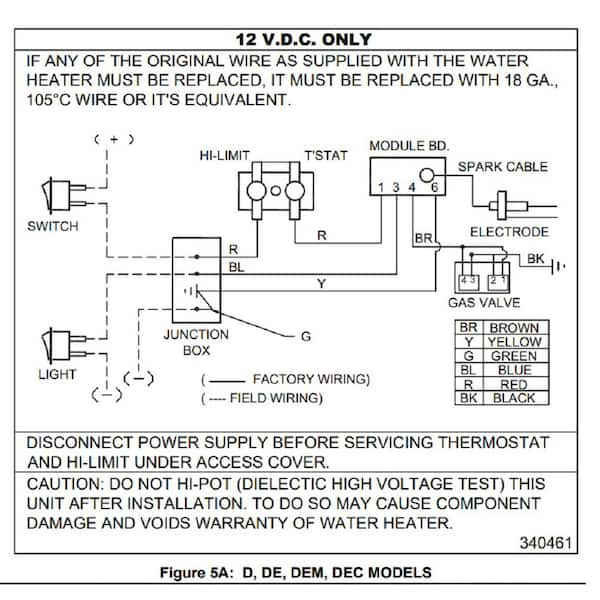 Suburban Water Heater Switch Wiring Diagram Wiring Diagram