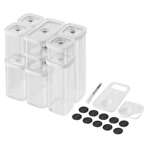 Fresh & Save Cube Food Vacuum Sealer Box Set 12-pc Small & Medium Cube Set, Clear