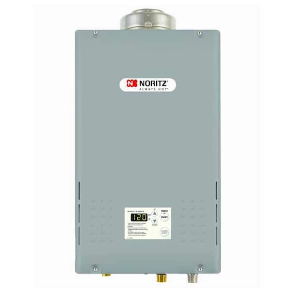 NORITZ Non-Condensing (DVC) Maximum 9.8 GPM 199,900 BTU Commercial Natural Gas Tankless Water Heater
