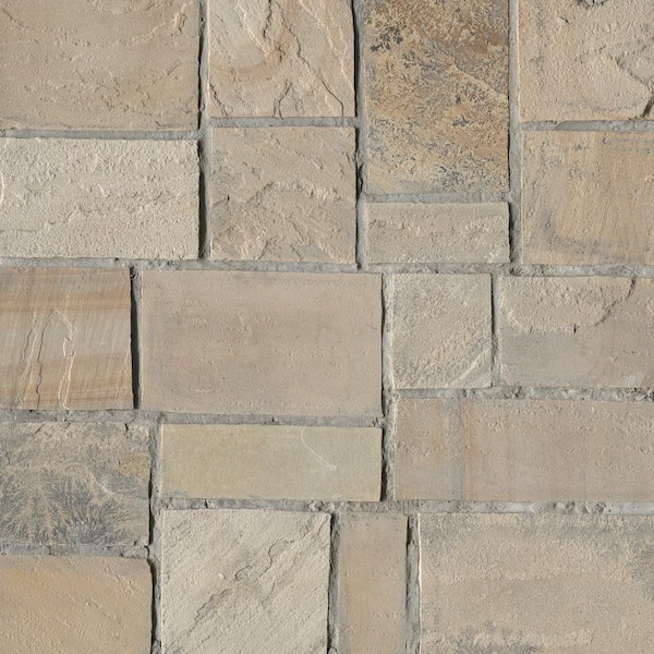 Pietra Rustica Veneer 6 in. x 18 in. Natural Sandstone Wall Loose Veneer Tile  (100 sq. ft. / Pallet)