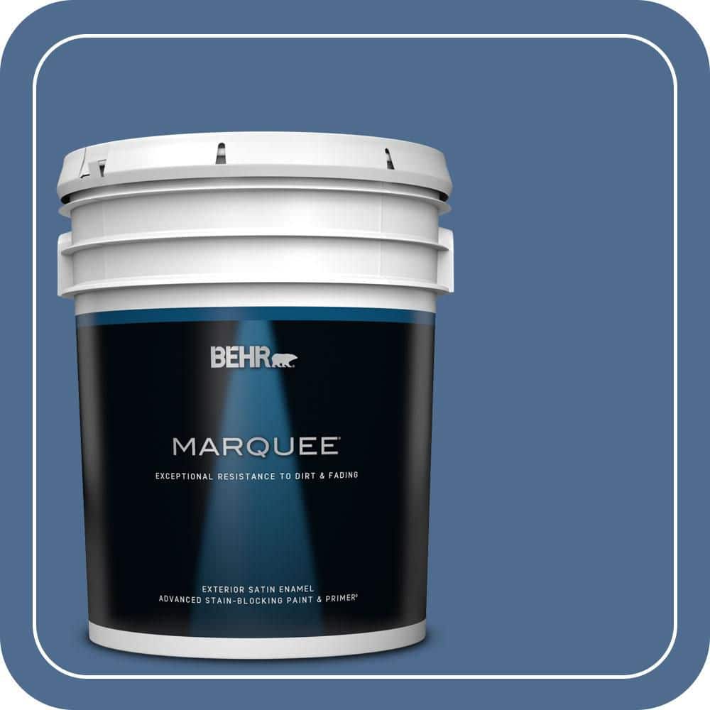 5 gal. #590D-6 Wickford Bay Satin Enamel Exterior Paint & Primer product image for price tracking