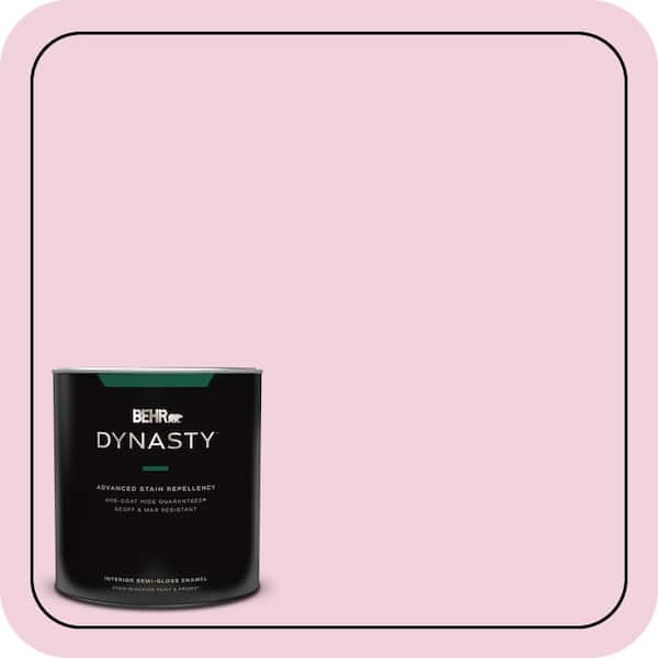 BEHR DYNASTY 1 qt. #100A-3 Scented Valentine Semi-Gloss Enamel Interior Stain-Blocking Paint & Primer