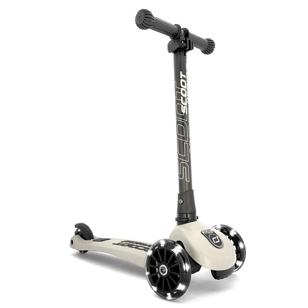 Ride-On Stand Kid Scooter for Toddlers Aged 3-6, Highwaykick 3, Ash