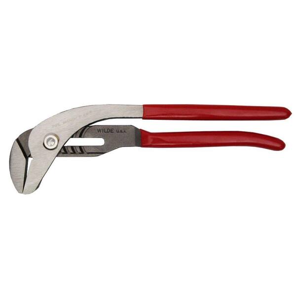 Wilde Tool 10 in. 90 Degree Nose Smooth Jaw Pipe Wrench Pliers