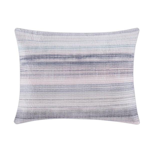 Unbranded Leona Lavender Cotton Standard Quilted Sham