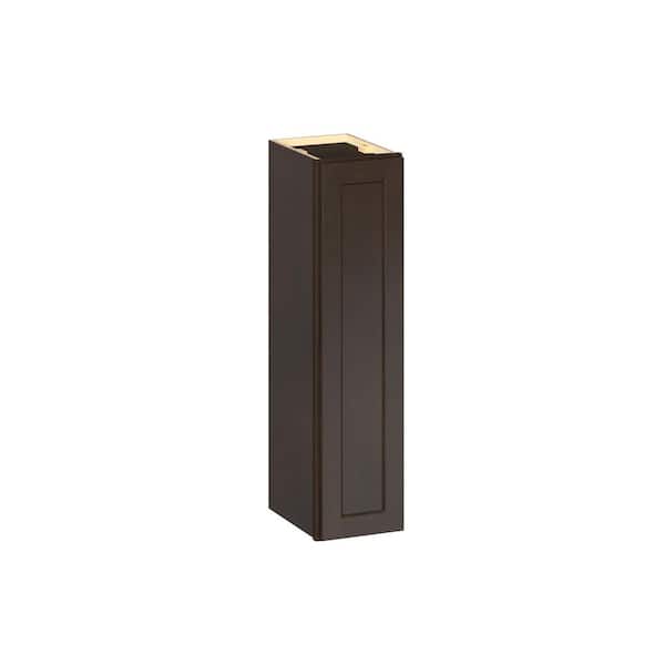 Emerson Cocoa Wall 1 Door Ready to Assemble Kitchen Cabinet (9 in. W x 36 in. H x 12 in. D)