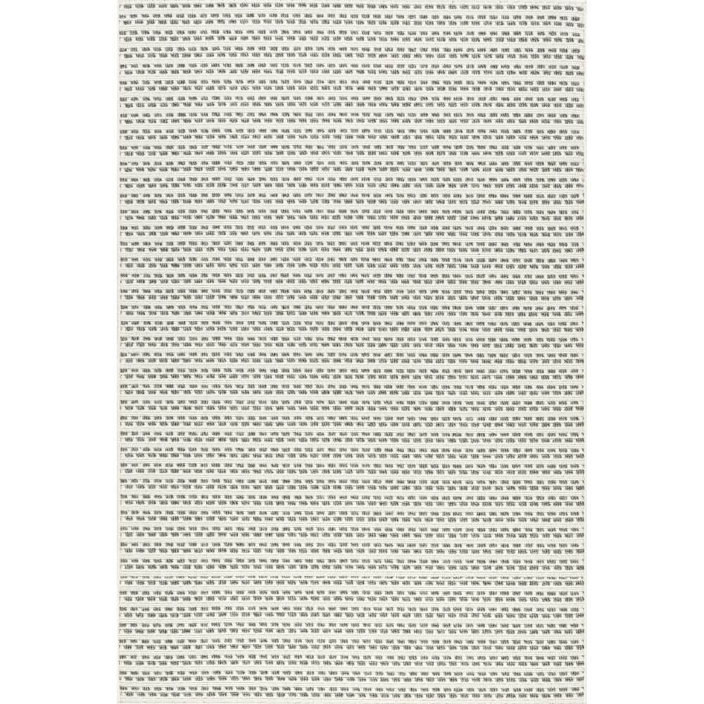 Cream 79 ft. x 108 ft. Halsey Geometric Indoor/Outdoor Area Rug price history on PriceWatchPro