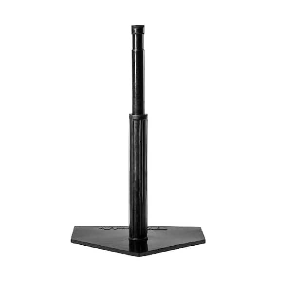 Unbranded Black Batting Tee Stand for Baseball for Teeball and Softball Practice Outdoor