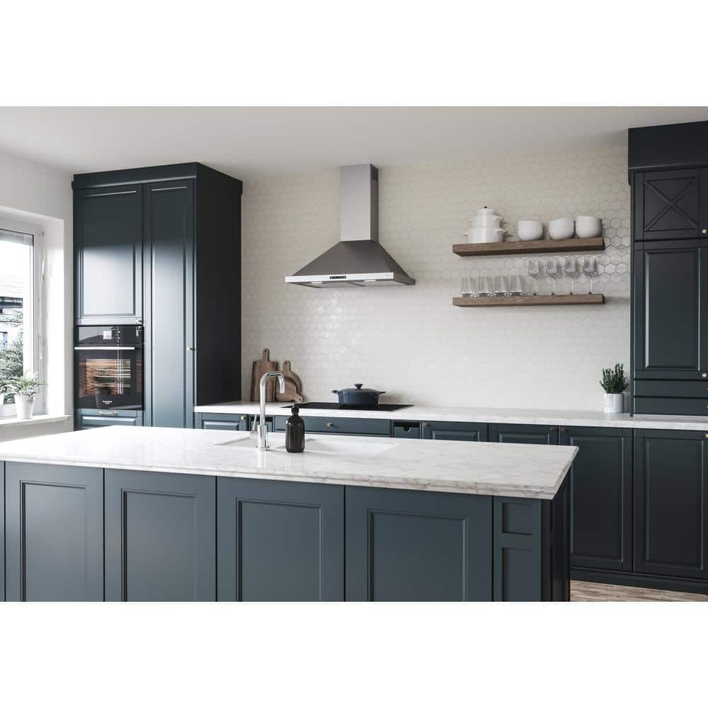 Zephyr Ombra 36" Stainless Steel Convertible Wall Mount Range Hood