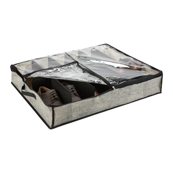 Pratt Retail Specialties White Paper Under bed Shoe Storage (32 in