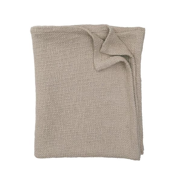 The Company Store Cotton Cloud Stone Throw Blanket