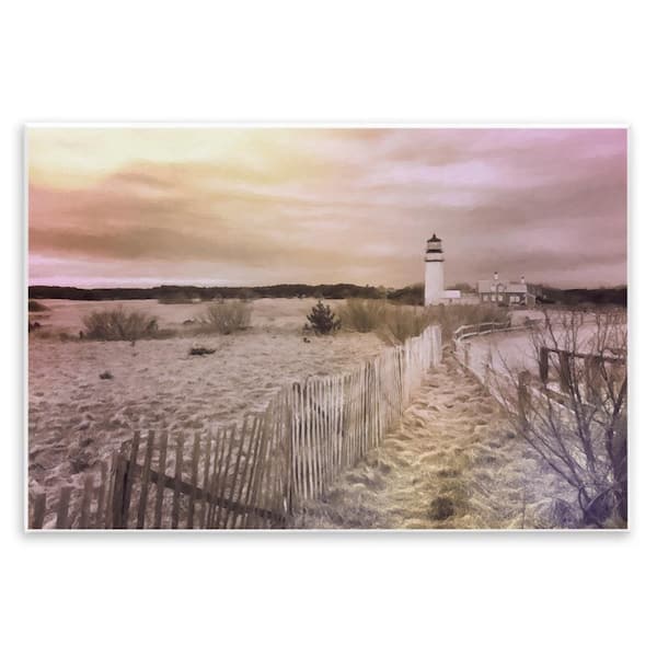 Stupell Industries Path To Lighthouse View by Graffi*Tee Studios Unframed Coastal Graphic Art Print 10 in. x 15 in.