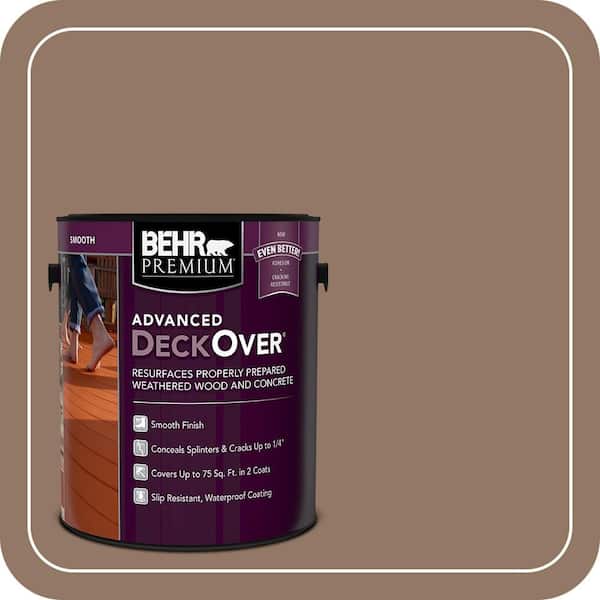 1 gal. #SC-147 Castle Gray Smooth Solid Color Exterior Wood and Concrete Coating