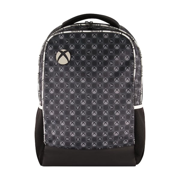 CONCEPT ONE 17.5 in. Black XBOX ALL BLACK GEOME Backpack