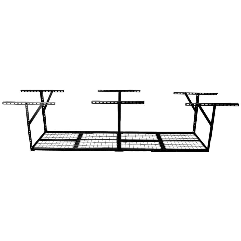 4x8ft Overhead Garage Storage Rack, Adjustable Ceiling Storage System, 600lb Capacity Heavy Duty Metal Rack price history on PriceWatchPro