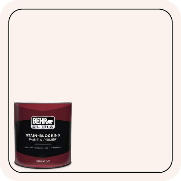 BEHR ULTRA 1 qt. #RD-W09 Shea Flat Exterior Paint & Primer