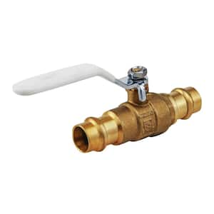 1-1/2 in. Brass Press Ball Valve