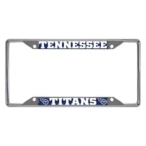 NFL - Tennessee Titans Chromed Stainless Steel License Plate Frame