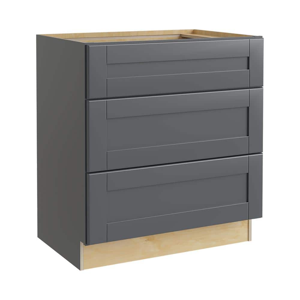Washington 27 in. W x 24 in. D x 34.5 in. H Assembled Plywood Drawer Base K