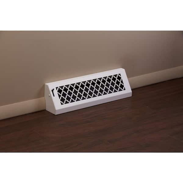 Baseboard Heat Old Style Wall Heat Registers SteelCrest Tuscan, 18