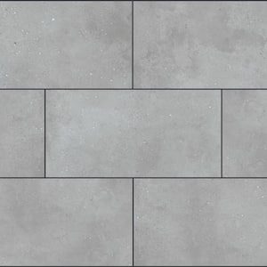 コンクリート　CONCRETE Lifeproof Guzman Concrete 22 MIL x 18.5 in. W x 37 in. L