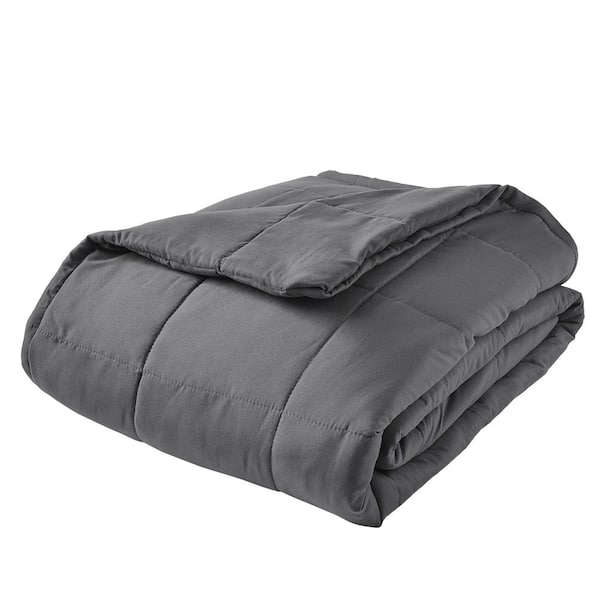 StyleWell Charcoal Gray 15 lb. Weighted Blanket