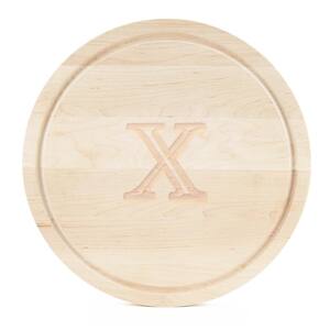 Round Maple Cutting Board X