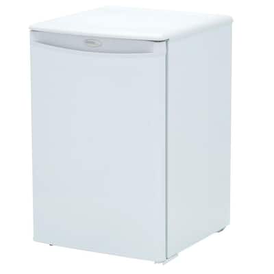 17.7 in. 2.6 cu.ft. Mini Refrigerator in White without Freezer