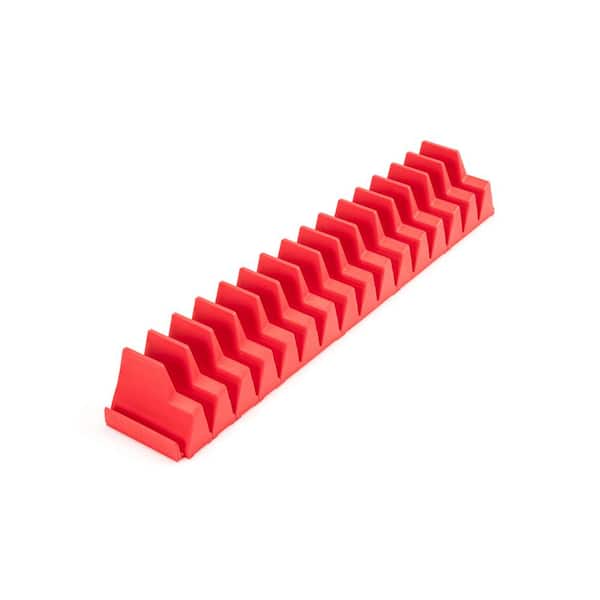 TEKTON 15-Tool Modular Slotted Organizer Set (Red)