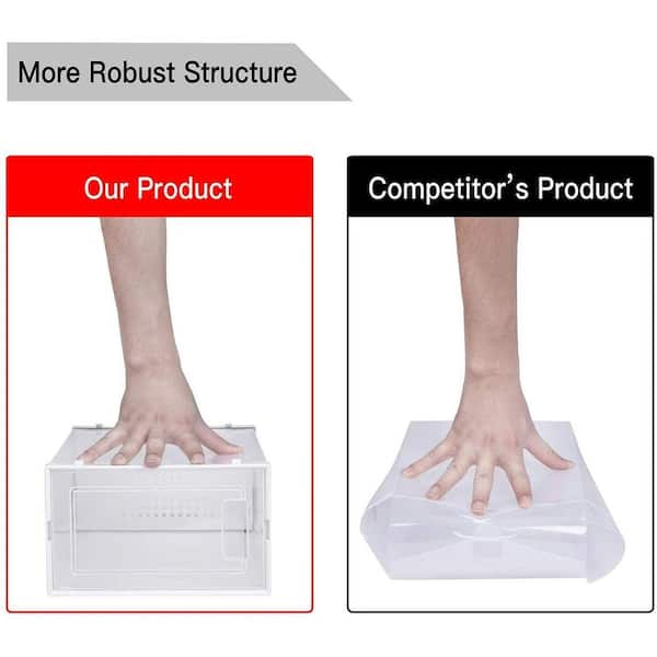 Clear Shoe Box - Storage Box, Display Box (99478)