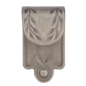 Nature's Splendor 1-7/8 in. (48mm) Traditional Weathered Nickel Cabinet Finger Pull
