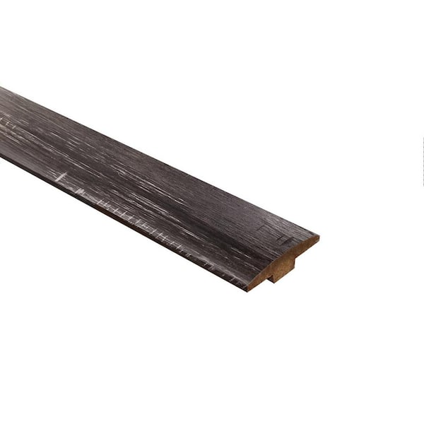 Strand Woven Bamboo Charcoal 0.598 in. Thick x 10.98 in Wide x 72 in. Length Bamboo T Molding