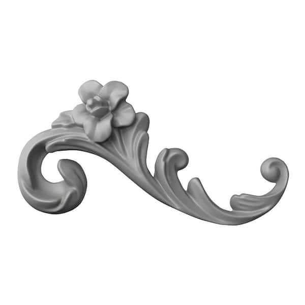 Ekena Millwork 0.75 in. x 3.25 in. x 6 in. Polyurethane Applique and Onlay Moulding