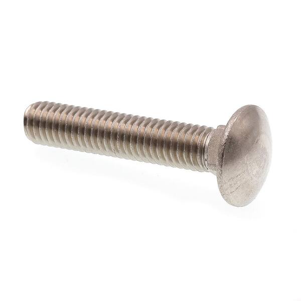 3/8-16 x 8" Carriage Bolt 18-8 Stainless Steel Box of 1 