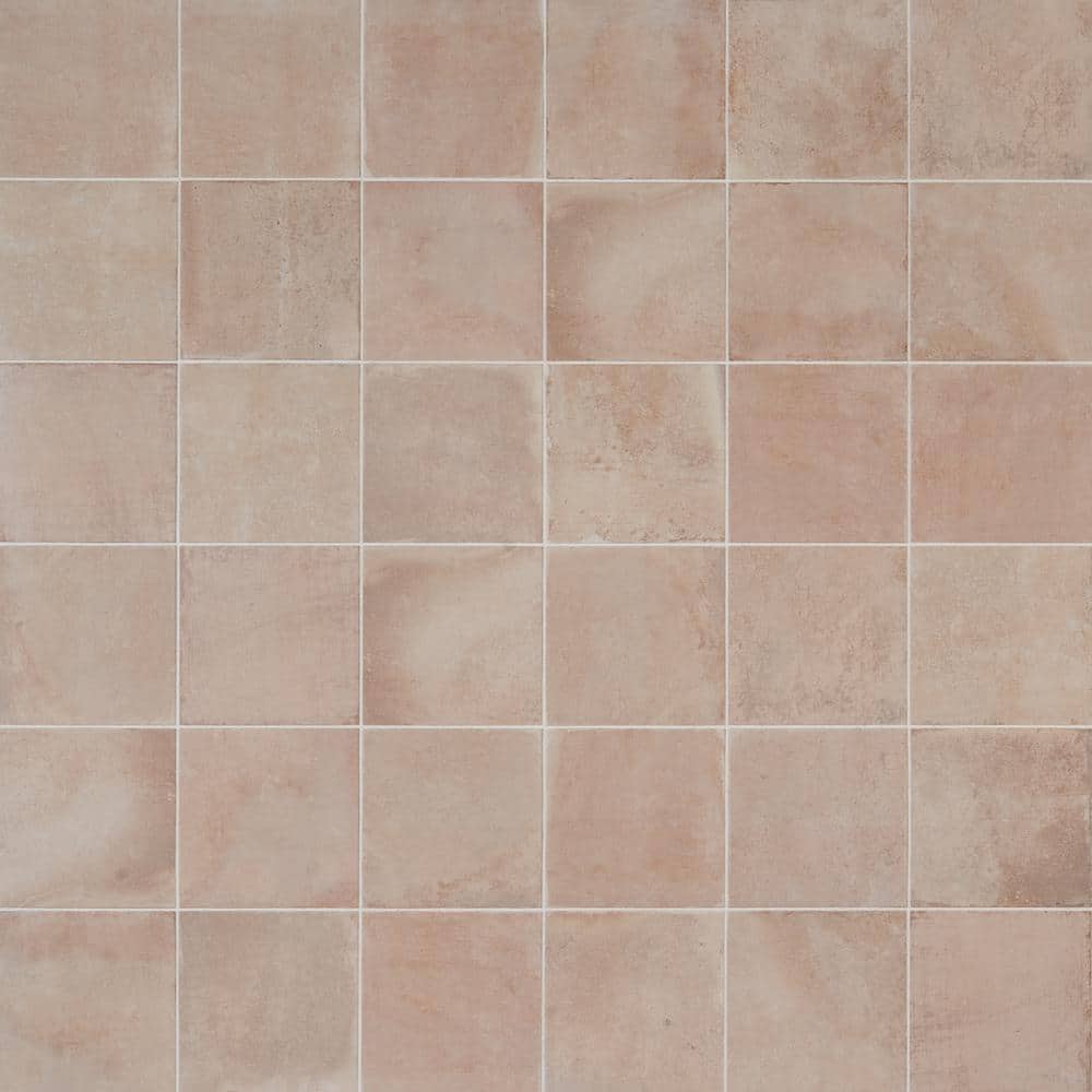 Terra Crema 8x8 Matte Porcelain Floor and Wall Tile