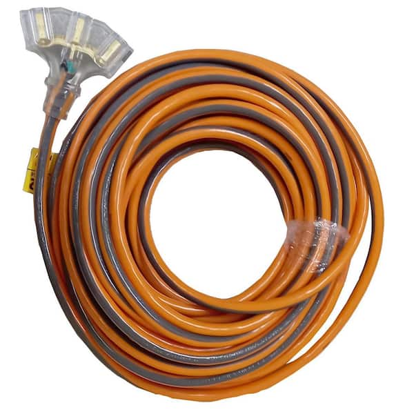 ♡ncmkh♡ RIDGID 50 ft. 12/3 Tri-Tap Extension Cord HD#165-271 - The Home Depot