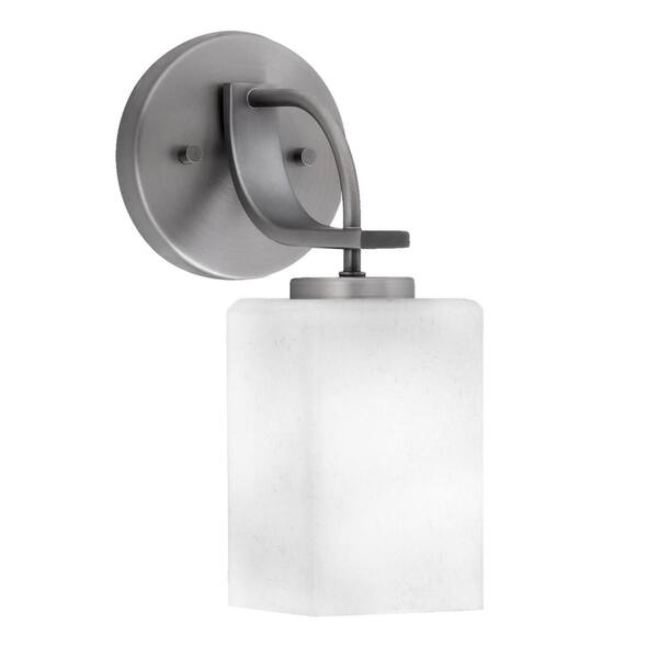 Unbranded Olympia 1-Light Graphite Wall Sconce