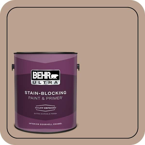 BEHR ULTRA 1 gal. #T15-17 Mocha Foam Extra Durable Eggshell Enamel Interior Paint & Primer