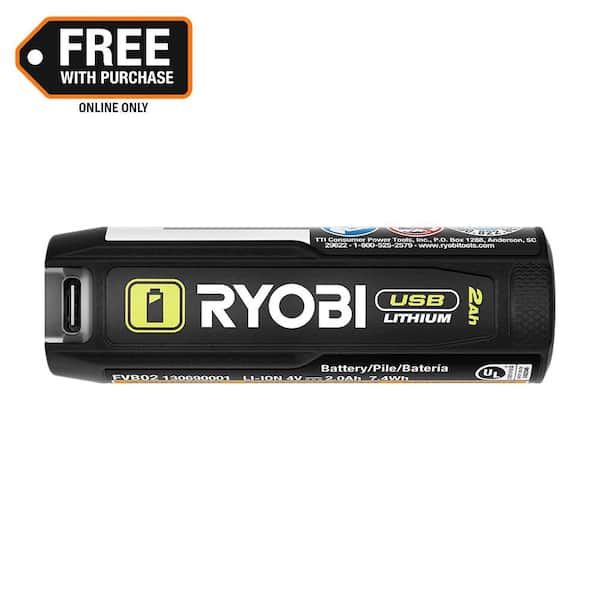 USB Lithium 2.0 Ah Lithium Rechargeable Battery