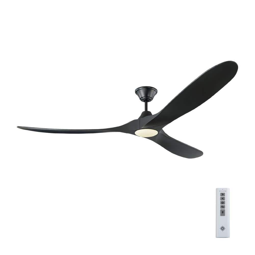 UPC 014817590227 product image for Maverick Max LED 70 in. Integrated LED Indoor/Outdoor Matte Black Ceiling Fan wi | upcitemdb.com