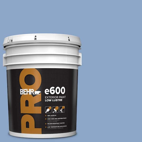 BEHR PRO 5 gal. #590D-4 Romantic Isle Low Luster Exterior Paint