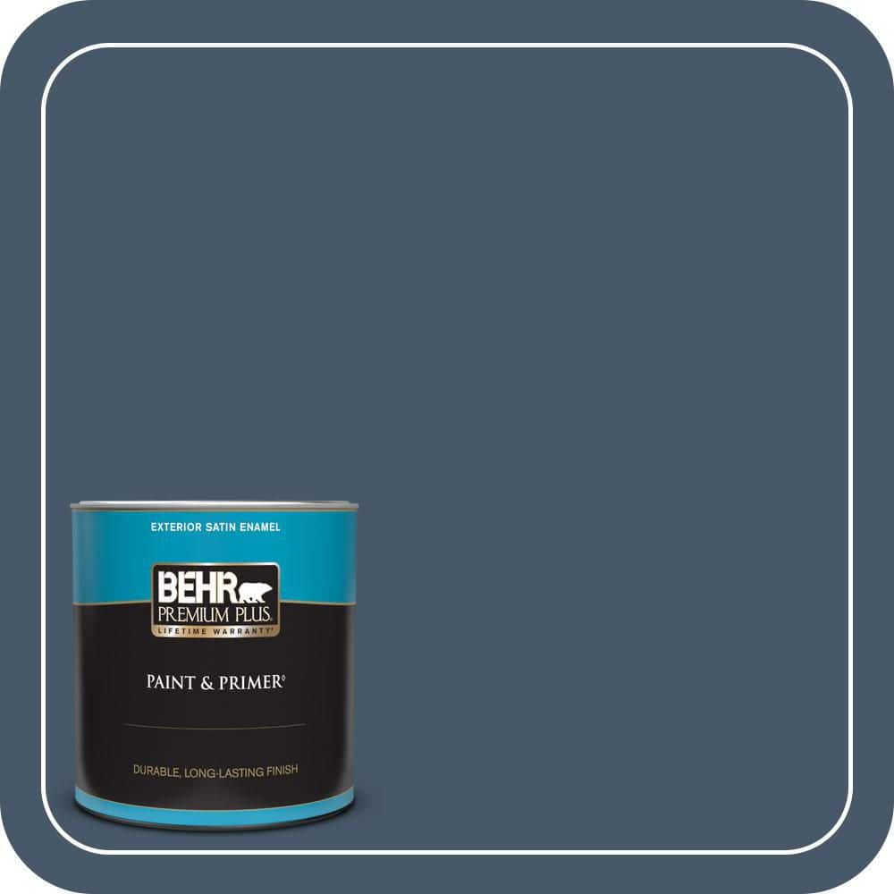 1 qt. #QE-55 Harbour Satin Enamel Exterior Paint & Primer price history on PriceWatchPro