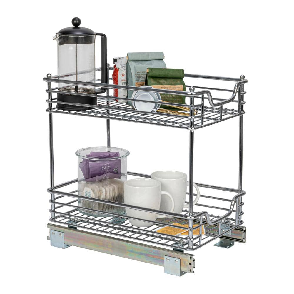 Sink Rack, 1/2 Tier Cabinet Sliding Storage Drawer Rack, Pushable Under Sink  Storage Rack, Multi-functional Drawer Type Storage Rack, Multi-purpose  Kitchen Bathroom Sink Rack, Storage Basket, Toilet Bathroom Under Hand Wash  Counter