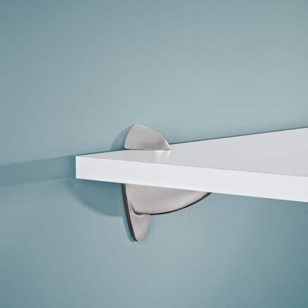 ARA 0.24 in.-1 in. Stainless Adjustable Shelf Bracket (2-Pack)